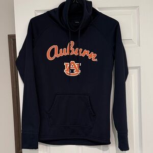 Auburn Navy Funnelneck Sweatshirt
